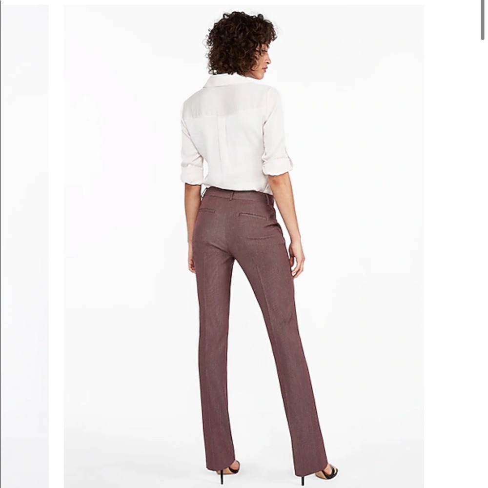 Express Columnist Birdseye Barely Boot Pant - image 3